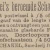 Advertentie 1891 schaatsenmekare D. Schakel, Polsbroek