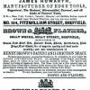 Advertentie 1849 firma J. Howarth, Sheffield (Engeland)