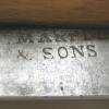 Merkteken schaatsenmaker W. Marples&Sons, Sheffield (Engeland)
