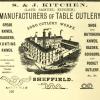 Advertentie 1879 S.&J. Kitchen, Sheffield (Engeland)