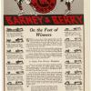 Poster 1917 schaatsenfabriek Barney&Berry, Springfield (USA)