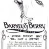 Poster schaatsenfabriek Barney&Berry, Springfield (USA)