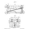 Tekening Patent 1933 slijpblok voor schaatsen Planert&Sons, Chicago (Illinois USA)