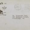 Enveloppe 1938 Alfred Johnson Skate Company, Chicago (Illinois USA)