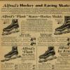 Advertentie 1931 Alfred Johnson Skate Company, Chicago (Illinois USA)