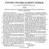 Patent 1855 schaatsenmaker N.C. Sanford, Meriden (Connecticut USA)