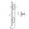 Patent 1859 schaatsenmaker N.C. Sanford, Meriden (Connecticut USA)