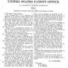 Patent 1859 schaatsenmaker N.C. Sanford, Meriden (Connecticut USA)