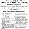 Advertentie 1882 schaatsenmaker Thomas Ibbitson&Co, Sheffield (Engeland)