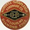 Speldje DE Norvell Slapleigh Hardware CO, St.Louis (Missouri USA)