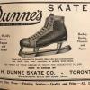 Advertentie 1939 schaatsenmaker W.H. Dunne, Toronto (Ontario Canada)