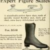 Advertentie schaatsenmaker A.G. Spalding&Bros., Chicago en New York (USA)