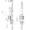Patent 1891 Snow skate R.W. Kydd, Longueuil (Quebec Canada)