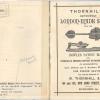 Titelblad prijscourant 1879 schaatsenmaker W.Thornhill&Co, Londen (Engeland)