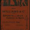 Catalogus Merkteken 1914 schaatsenverkoper Williams&Co, Parijs (Frankrijk)