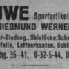 Advertentie 1938 SUWE, Wenen (Oostenrijk)