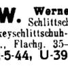 Advertentie 1938 schaatsenmaker S.S.W., Wenen (Oostenrijk)