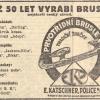 Advertentie 1938 schaatsenmaker Emil Katschner, Police nad Metují (Tsjechië)