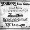 Advertentie 1926 Ballard Skate Manufacturing Company, Toronto, Ontario (Canada)