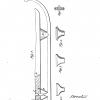 Patent 1861 schaatsenmaker H.Clark, Syracuse (New York, USA)