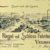 Brievenhoofd ca.1905 Vereinigte Riegel- und Schlossfabriken, Velbert (Duitsland)