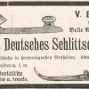 Advertentie 1895 schaatsenverkoper V.Birkholz, Berlijn (Duitsland)