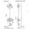 Tekening patent 1866 schaatsenmaker M. Fleisher, Philadelphia (Pennsylvania, USA)
