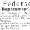 Advertentie 1883 schaatsenmaker S. Pedersen, Christiania/Oslo (Noorwegen)