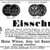 Advertentie 1874 weduwe schaatsenmaker August Heiss, Graz (Oostenrijk)