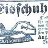 Advertentie 1873 weduwe schaatsenmaker August Heiss, Graz (Oostenrijk)
