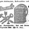 Advertentie 1873 schaatsenmaker G.Kral&Söhne, Wenen (Oostenrijk)
