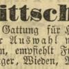 Advertentie 1865 schaatsenmaker Franz Reh, Wenen (Oostenrijk)