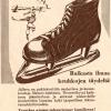 Poster schaatsenmaker W.Rosenlew&Co, Pori (Finland)
