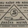 Advertentie 1936 schaatsenmaker Václav Schneider, Svoboda nad Úpou (Tsjechië)