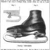 Schaats patent 1862 van O.G. Brady, New York (USA)