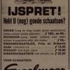 Advertentie 1976 NICONOOR schaatsenverkoper Engelmoer, Leeuwarden