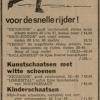 Advertentie 1972 NICONOOR schaatsenverkoper Engelmoer, Leeuwarden
