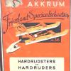 Affiche schaatsenmaker firma G.S.Ruiter, Akkrum