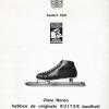 Advertentie 1956 schaatsenmaker G.S. Ruiter, Akkrum