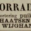 advertentie Wijghan Leeuwarder courant 14- februarie 1875