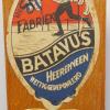 etiket voor schaatsen Batavus van Gaastra Heerenveen