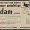 Advertentie 1963 schaatsenmaker G.H. Nijdam, Oranjewoud