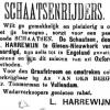 Advertentie 1894 schaatsenmaker L. Harrewyn, Giessenburg