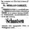 advertentie 1890 schaatsenmaker P.Rond, Gouda
