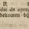 Advertentie 1822 schaatsenmaker H.R. Westra, Wergea