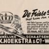 Advertentie 1948 schaatsenmaker A.K. Hoekstra, Warga