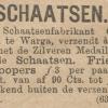 Advertentie 1889 schaatsenmaker G.J. Pool, Warga