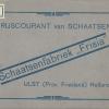 Kaft catalogus 1924-1934 schaatsenfabriek FRISIA, IJlst