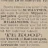 Advertentie 1901 weduwe schaatsenmaker J.G. van Wijk, Rotterdam