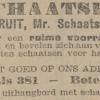 Advertentie 1923 schaatsenmakers Gebr.Kruit, Rotterdam